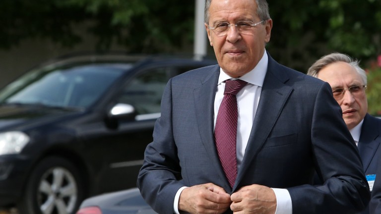 epa05973498 Russian Foreign Minister Sergei Lavrov arrives for the 127th Session of the Committee of Ministers of the Council of Europe in Nicosia, Cyprus 19 May 2017. Cyprus holds the Chairmanship of the Council of Europe from  November 2016 - May 2017.  EPA/KATIA CHRISTODOULOU