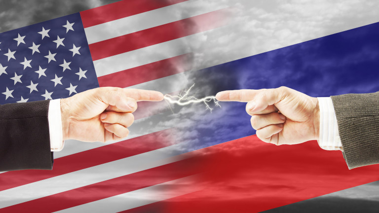 Tense relations between Russia and the United States. Concept of conflict