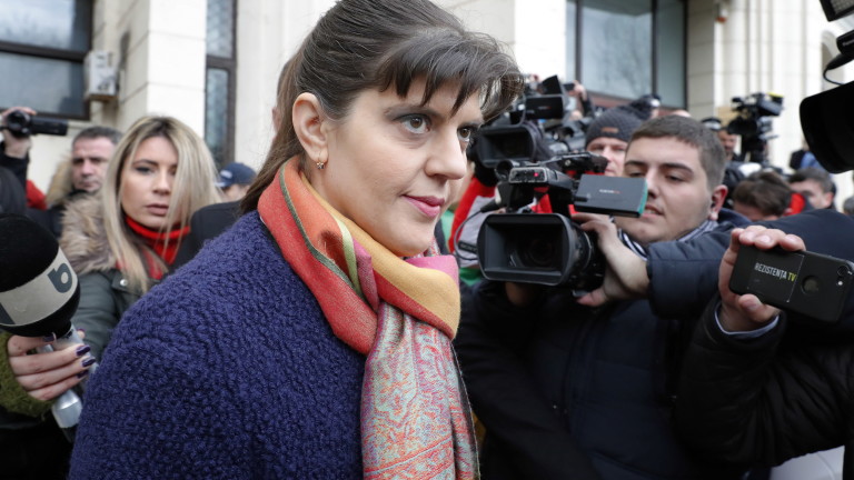 epa07372335 Laura Codruta Kovesi, 45, former chief prosecutor of the National Anti-Corruption Bureau (DNA), exits from the Prosecutor's Office headquarters after being informed about the reasons she will be investigated for, in Bucharest, Romania, 15 February 2019. Romania's Justice Minister Tudorel Toader, who removed Codruta Kovesi from her position last year, accused her of signing 'secret' deals with the national intelligence agency in a anti-democratic manner, informing the European Commision about. Kovesi, who was proposed for the post of European Chief Prosecutor, denied the official misconduct and bribery allegations. After Romanian administration decided to block Kovesi application, the European Commission reacted by stating that prosecutors running for the position of European Chief Prosecutor shall be treated fairly. Kovesi said she was informed about the allegations formed by the Special Investigative Section for Prosecutors, and she filed two appeals as a reaction. Romania in the last years struggled to combat corruption, and the DNA was one of the main institutions in the fight it under Kovesi command.  EPA/ROBERT GHEMENT