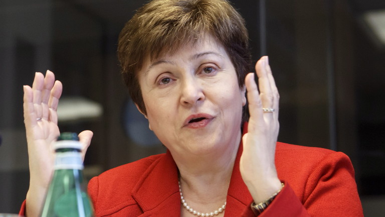 epa07754436 (FILE) - World Bank Chief Executive Officer Kristalina Georgieva speaks at the European headquarters of the United Nations in Geneva, Switzerland, 07 March 2018 (reissued 03 August 2019). EU ministers meeting in Paris on 02 August 2019 selected Bulgaria's Kristalina Georgieva as the candidate to head the International Monetary Fund. EPA/SALVATORE DI NOLFI *** Local Caption *** 54179973