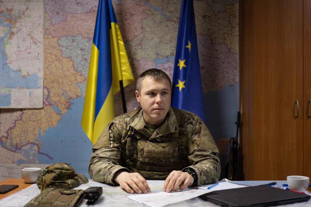 Ukrainian Colonel Roman Kostenko, 38.